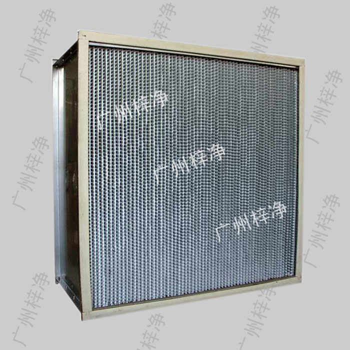 400度高温高效过滤器也叫不含硅高温高效空气过滤器。